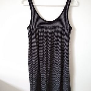 Black/White Striped Dress Old Navy Sz L/XL